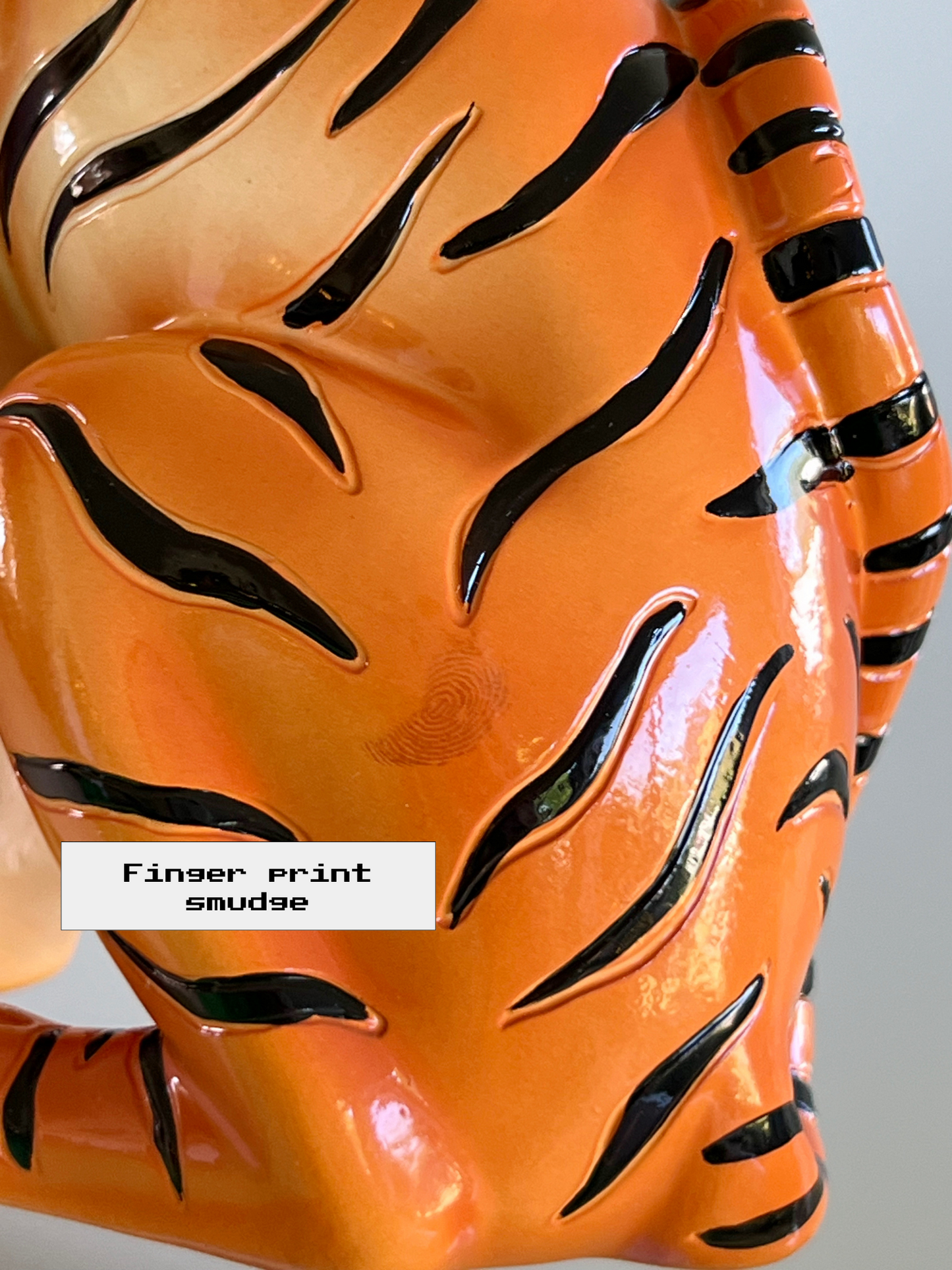 Flawed Tiger Statue