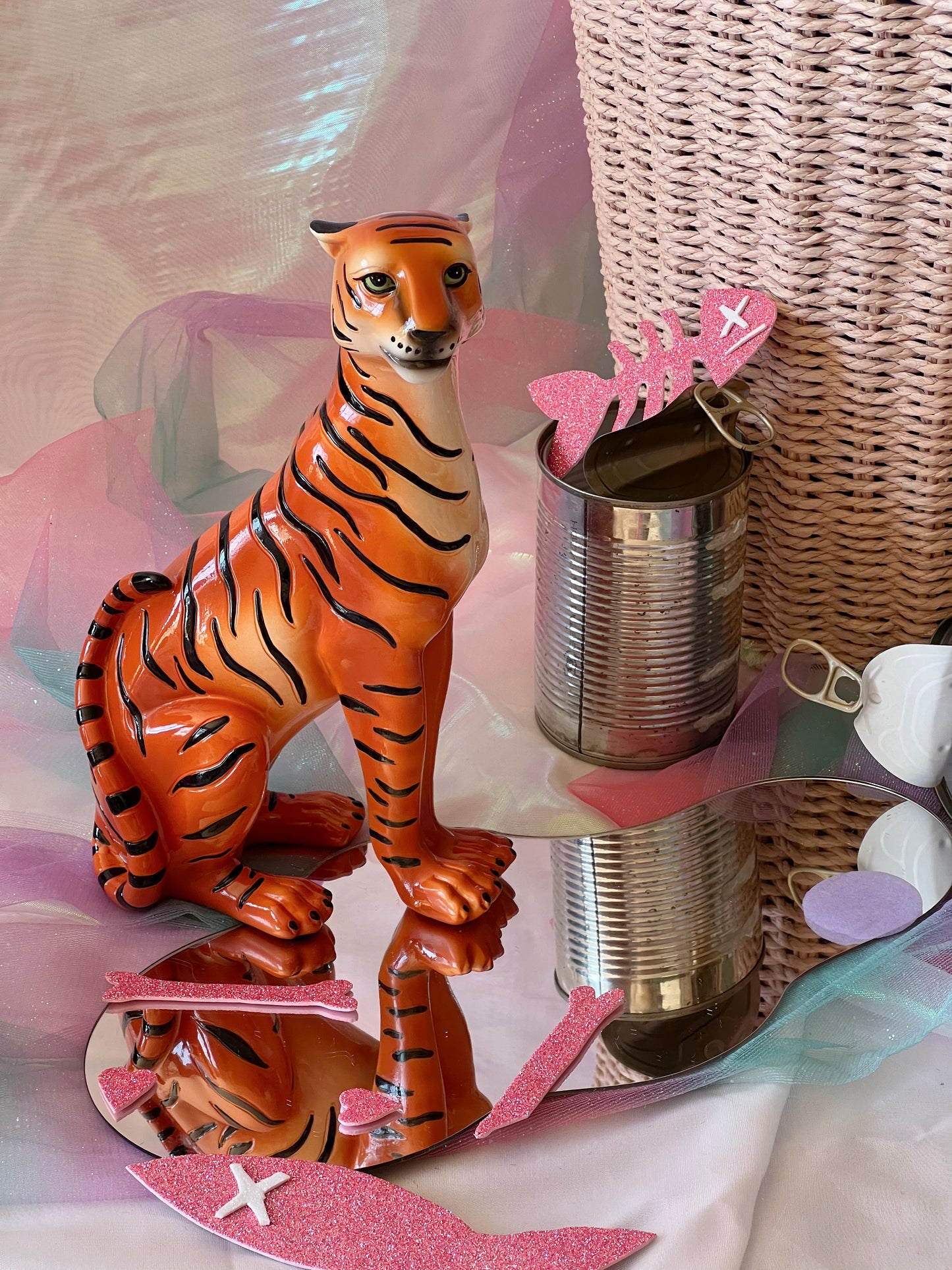 Flawed Tiger Statue