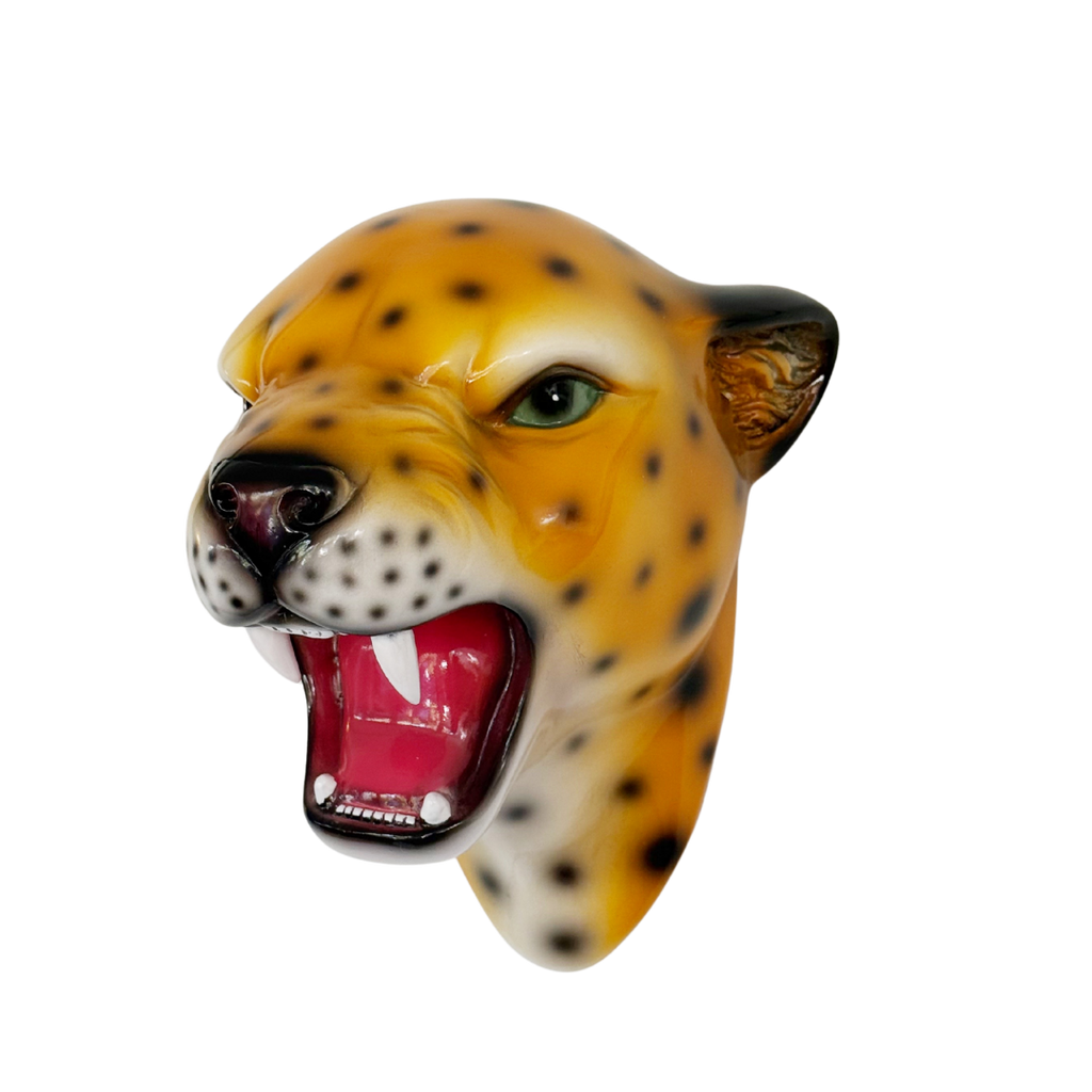 Saffron the Natural Leopard Wall Mounted Head