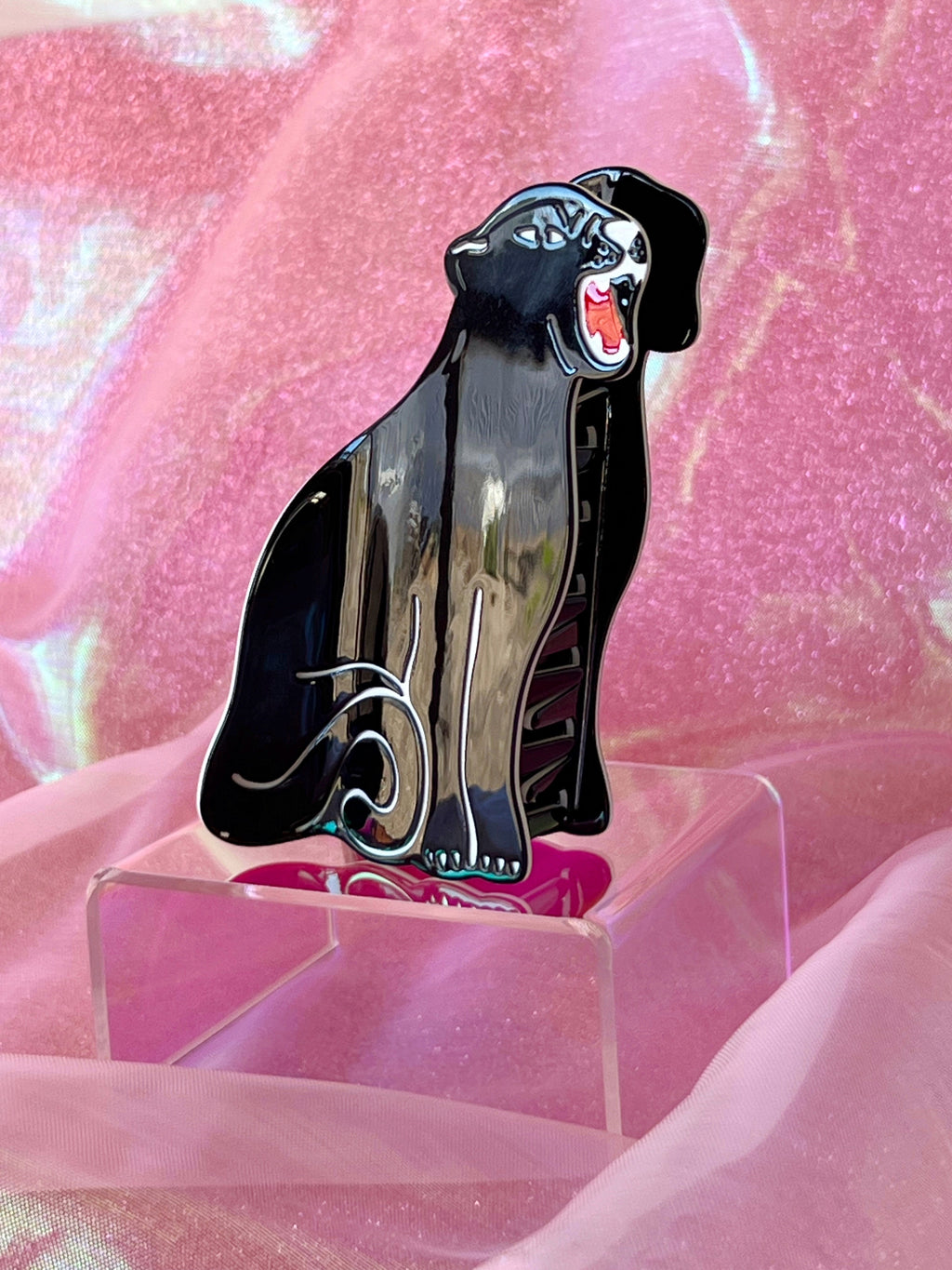 Nightfall Panther Hair Claw Clip