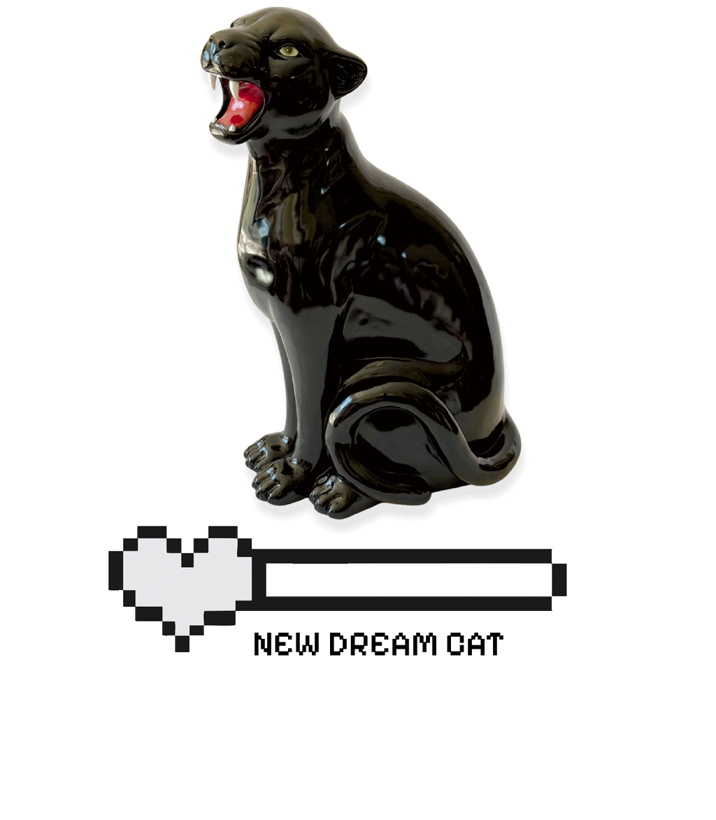 80cm Size Panther Statue