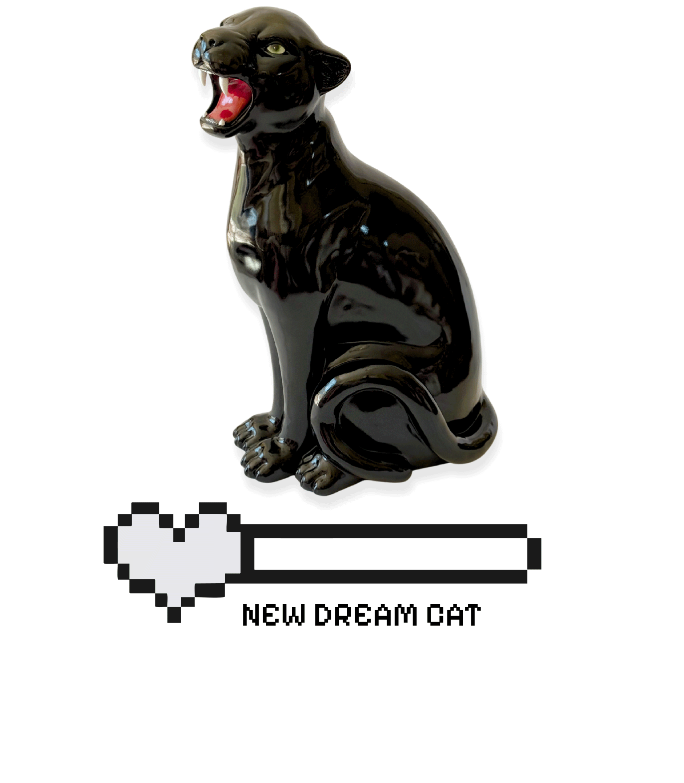 80cm Size Panther Statue
