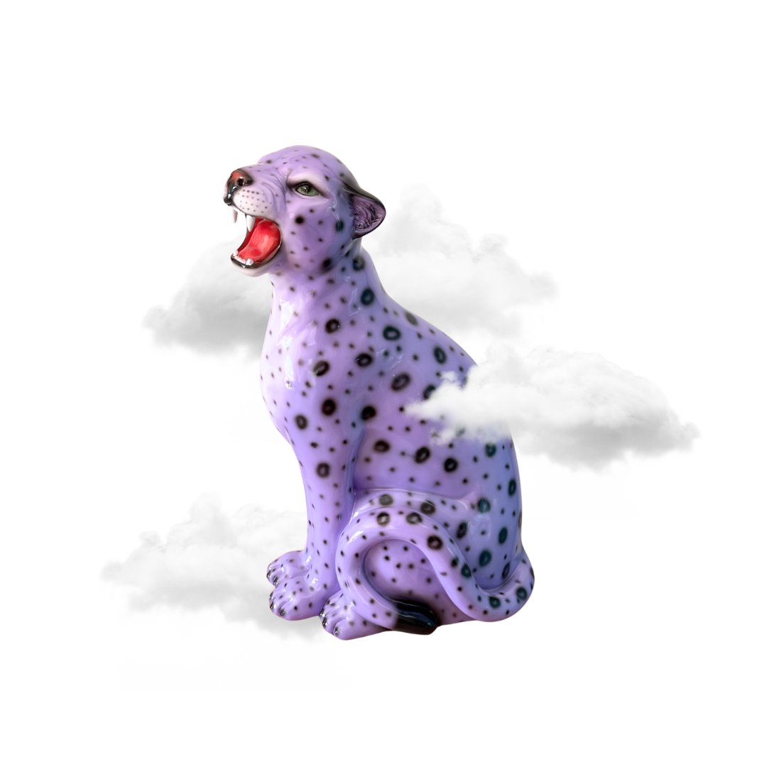 Purple leopard