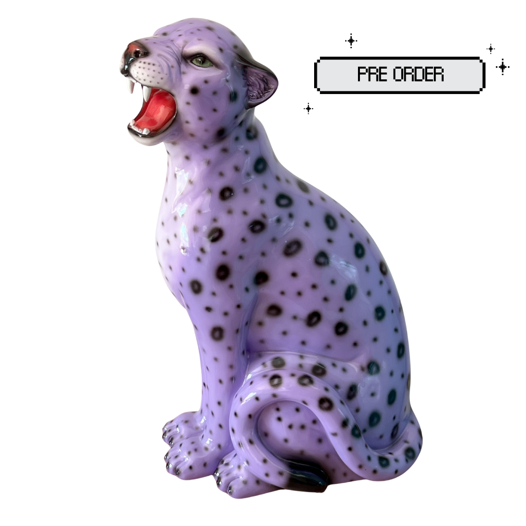 PRE-ORDER Wisteria the Purple Leopard