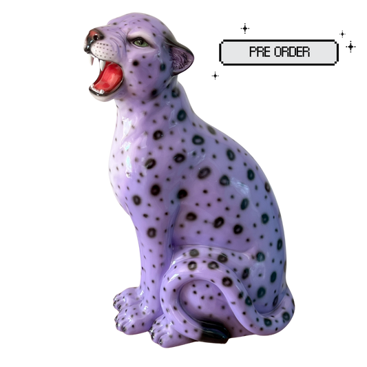 PRE-ORDER Wisteria the Purple Leopard