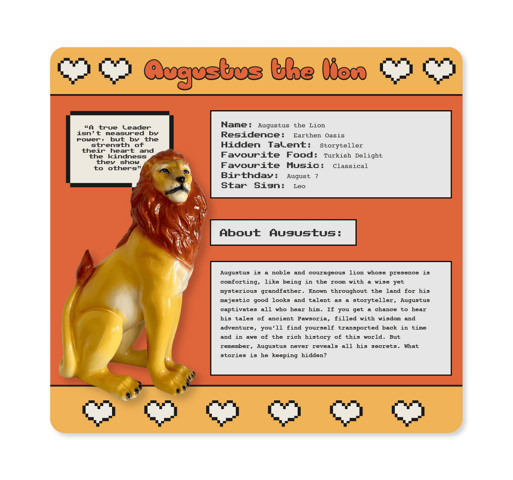 Augustus the Lion Statue