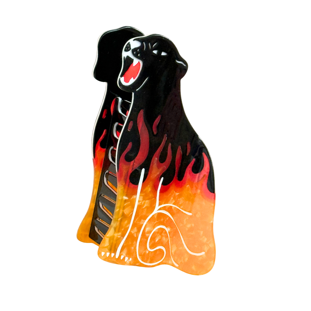 Panther Hair Claw Clip