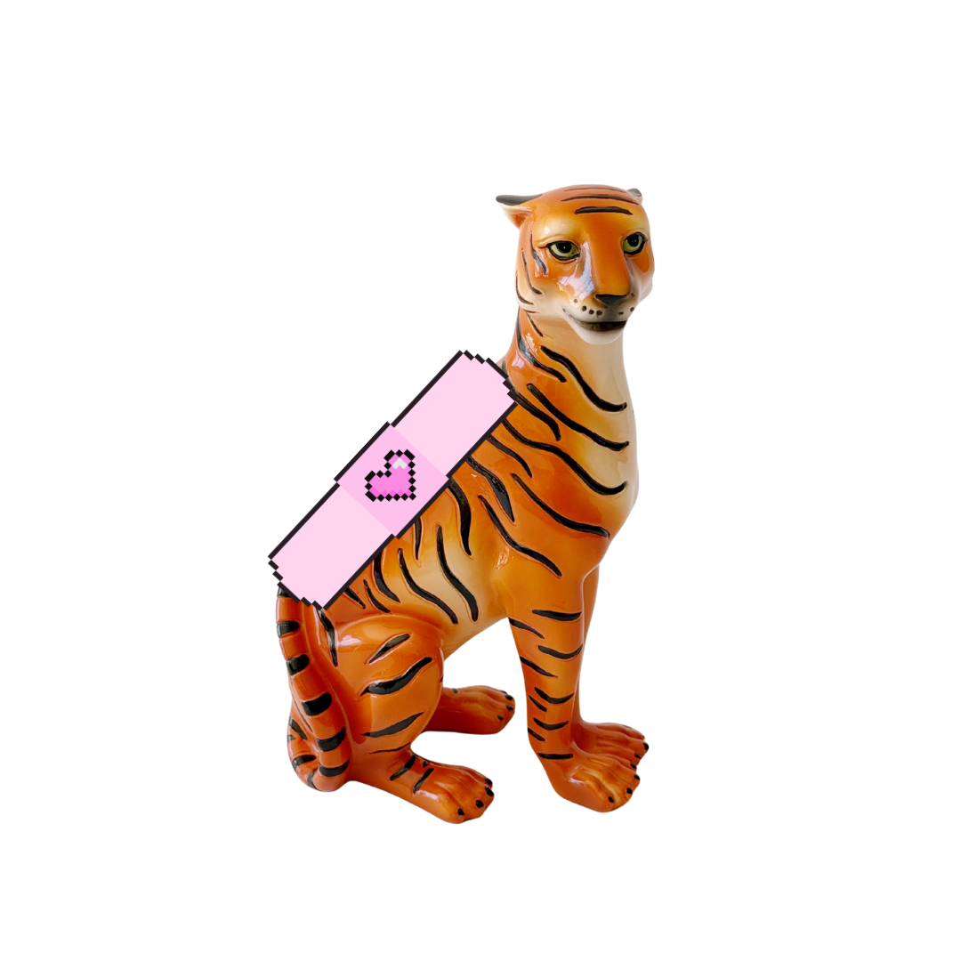 Flawed Fern the Tiger Statue