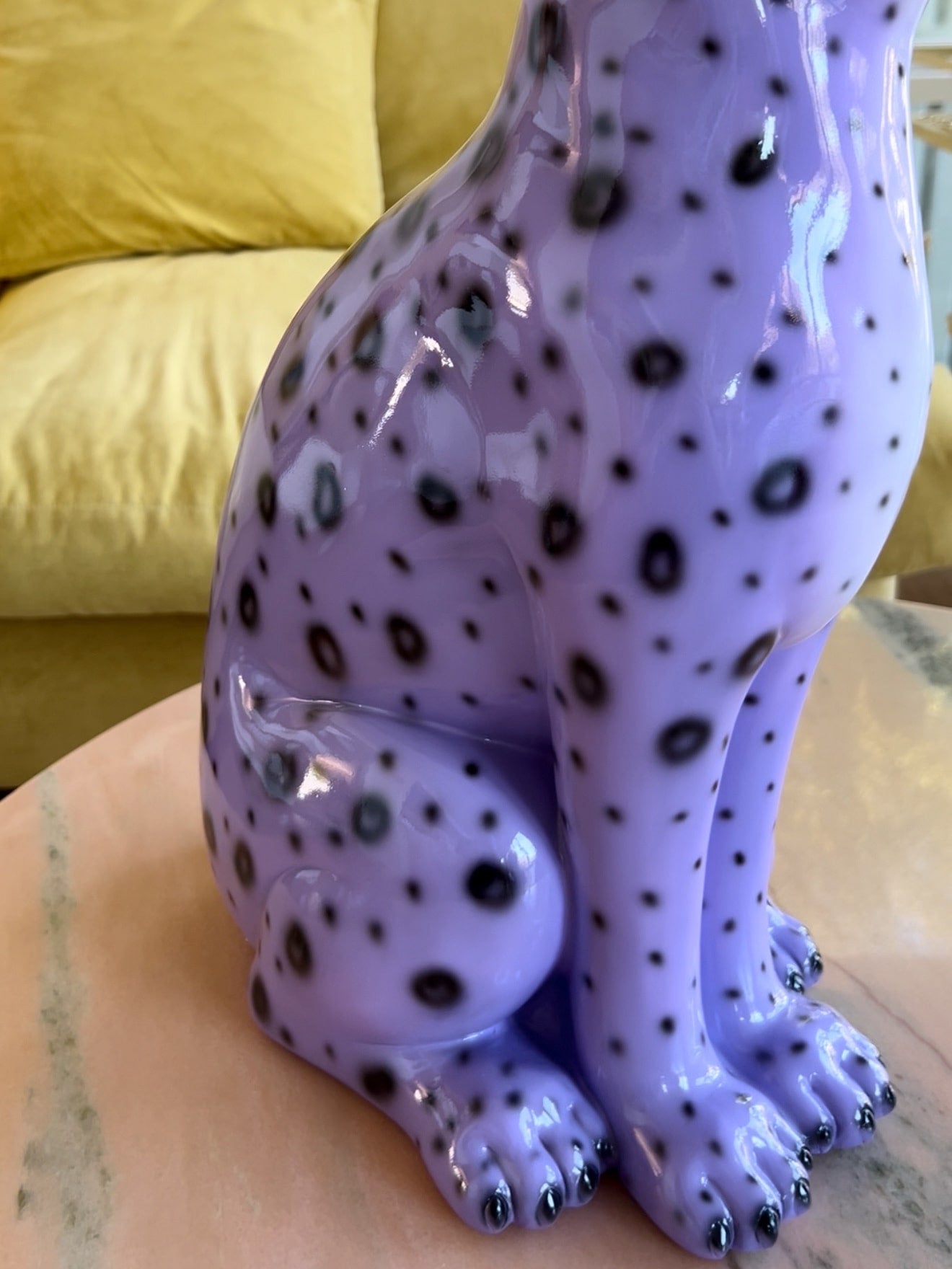 Wisteria the Purple Leopard
