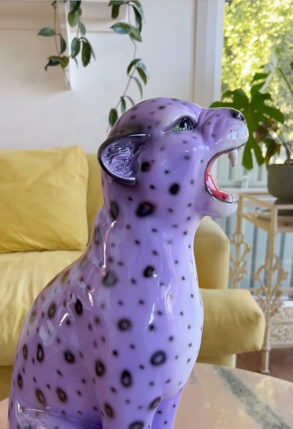 Wisteria the Purple Leopard