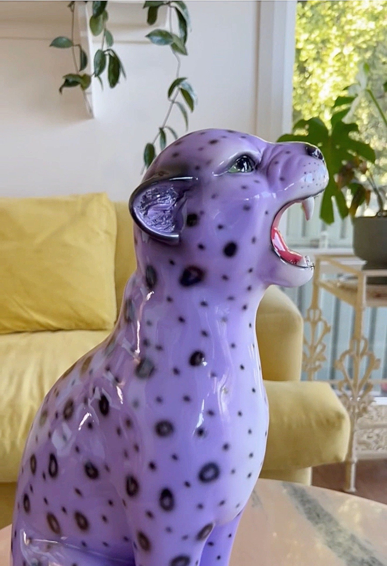 Wisteria the Purple Leopard