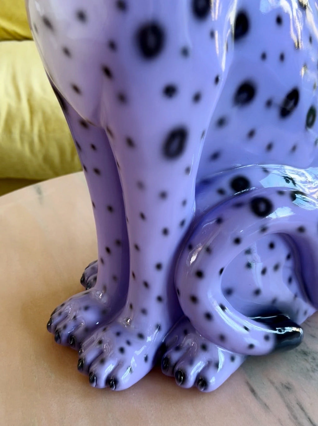 Wisteria the Purple Leopard