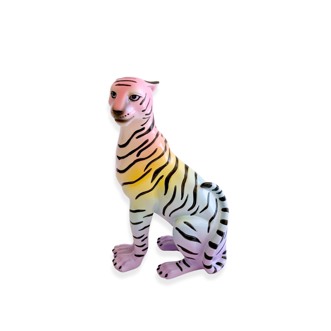 Celeste the Rainbow Tiger Statue