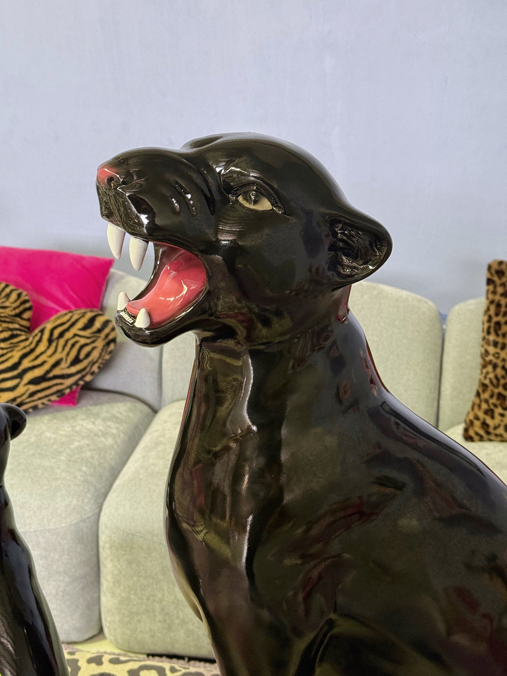 80cm Size Panther Statue