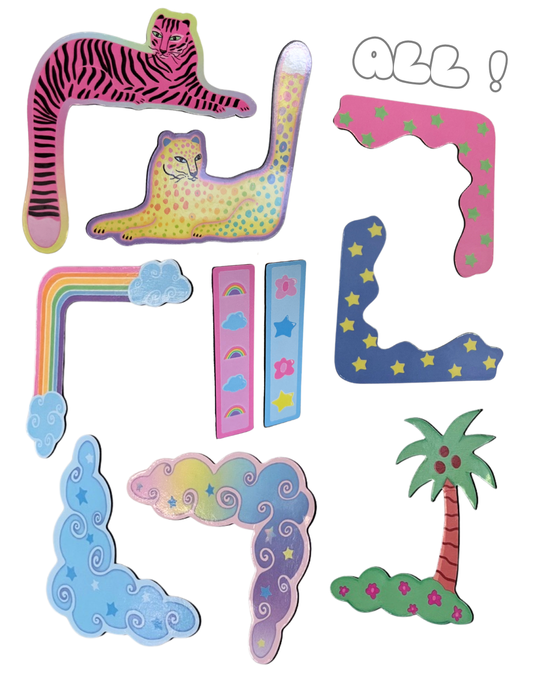 corner frame magnets set of 10