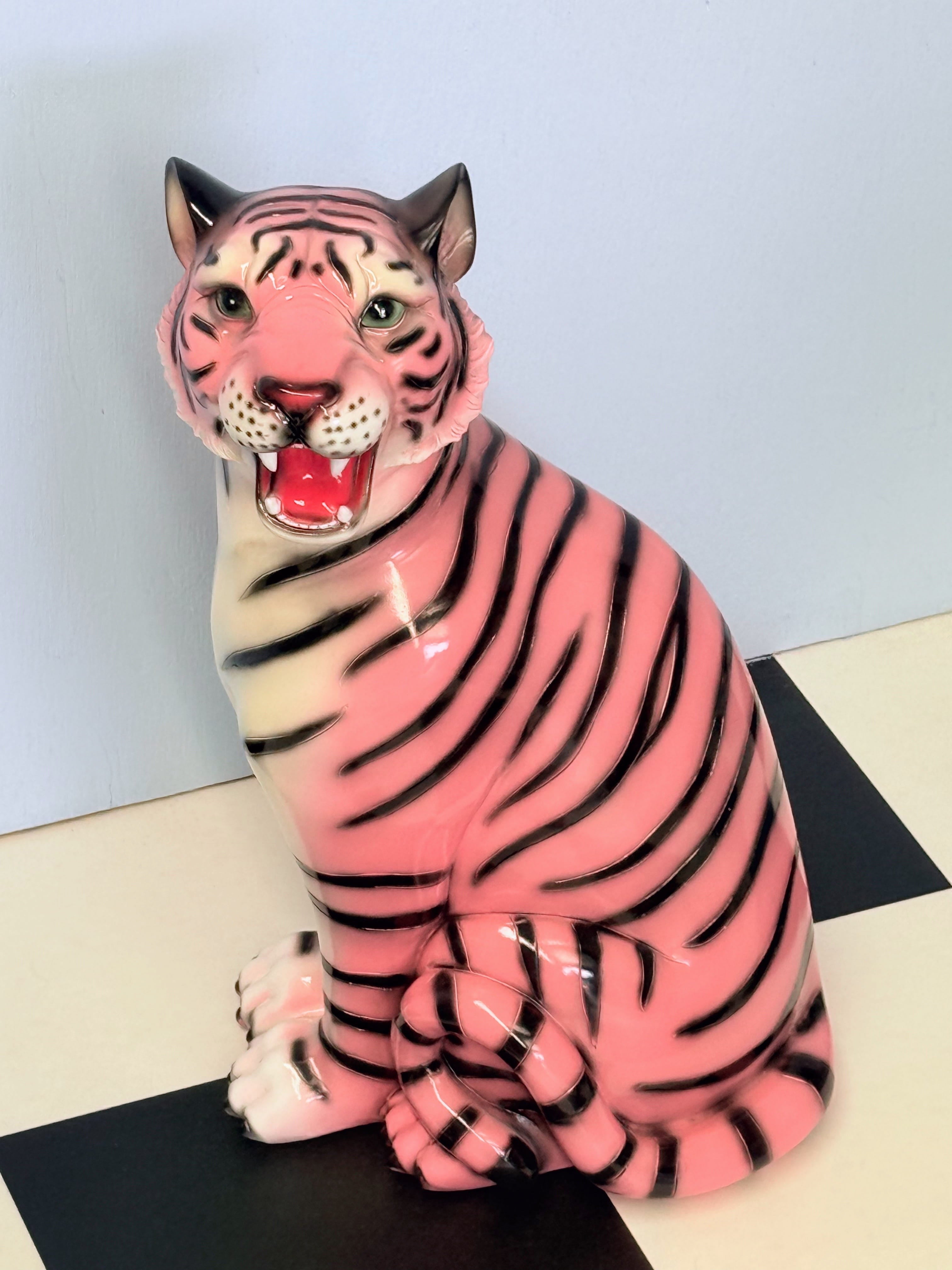 COMING SOON Flora the Pink Tiger Statue