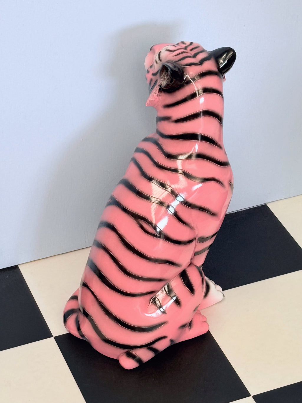COMING SOON Flora the Pink Tiger Statue