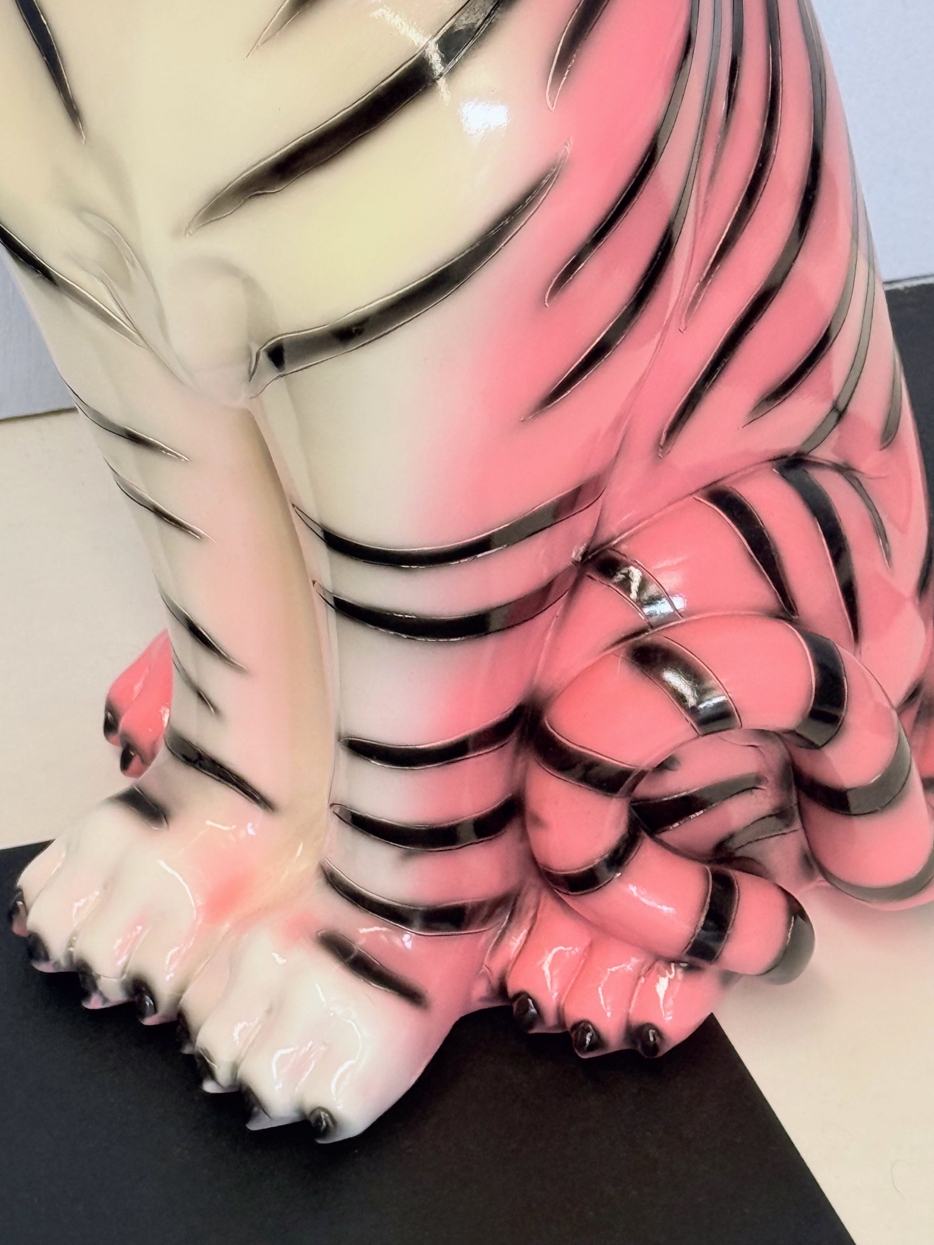 COMING SOON Flora the Pink Tiger Statue