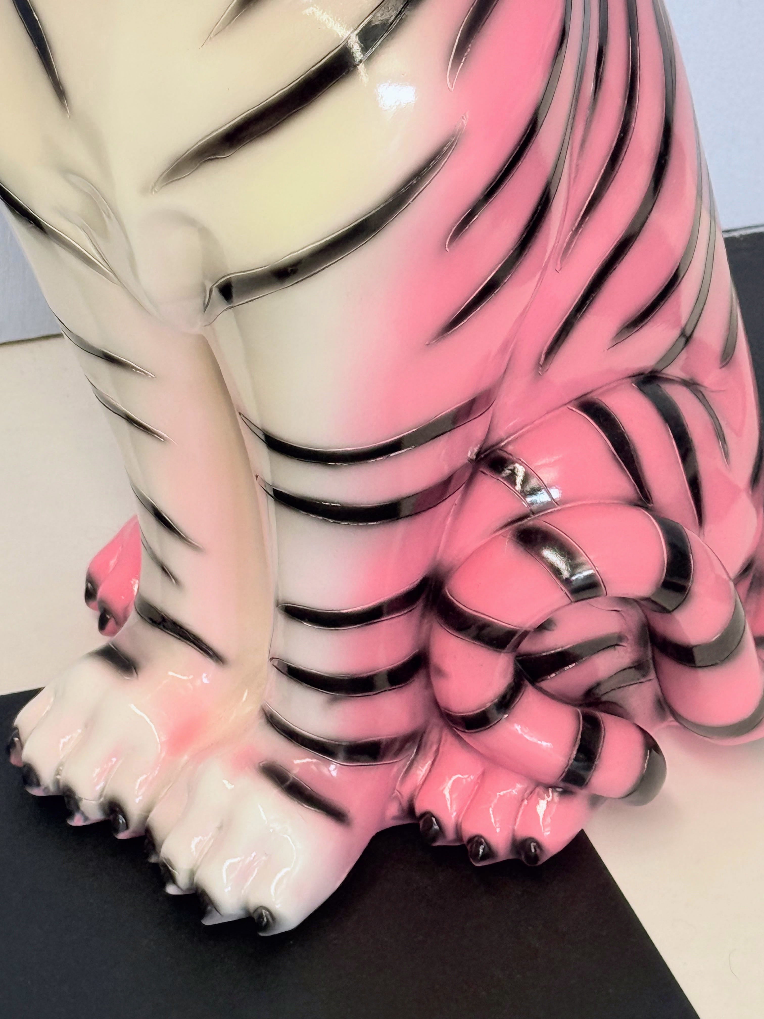 Flora the Pink Tiger Statue