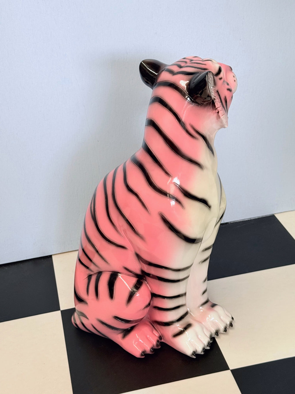 COMING SOON Flora the Pink Tiger Statue