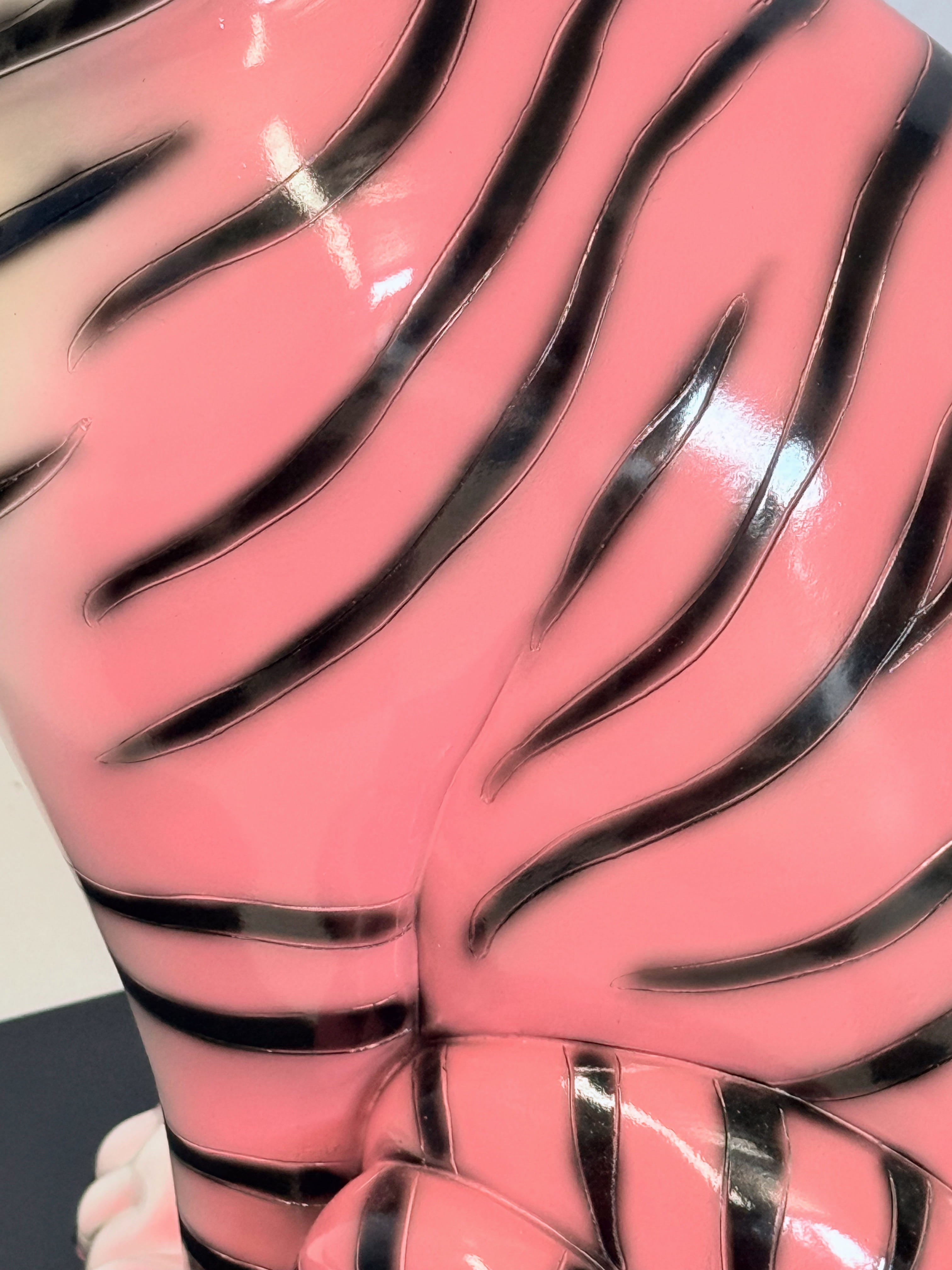 COMING SOON Flora the Pink Tiger Statue