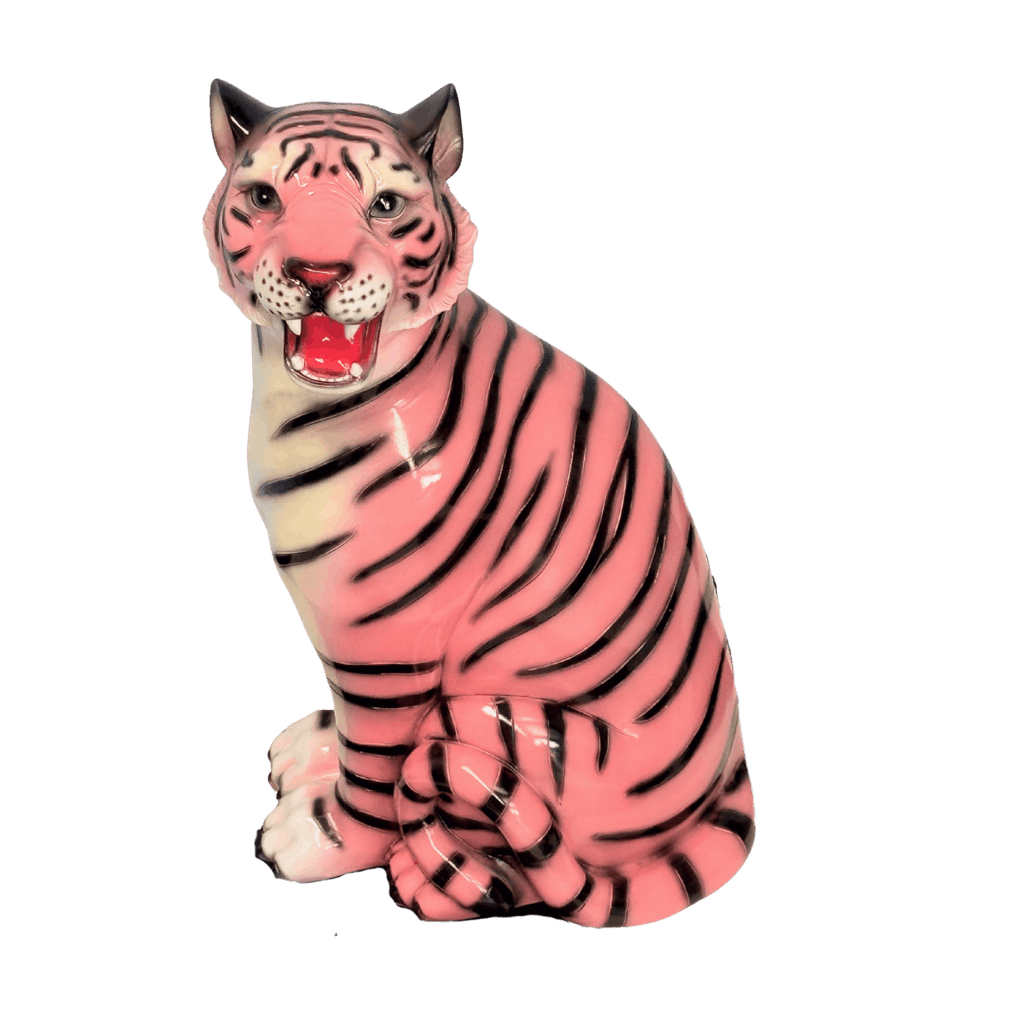COMING SOON Flora the Pink Tiger Statue