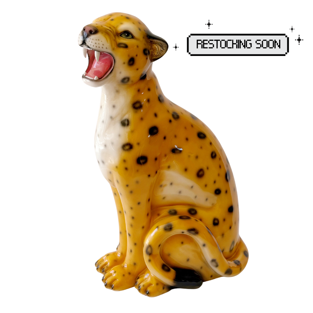 Marigold the Natural Leopard Statue