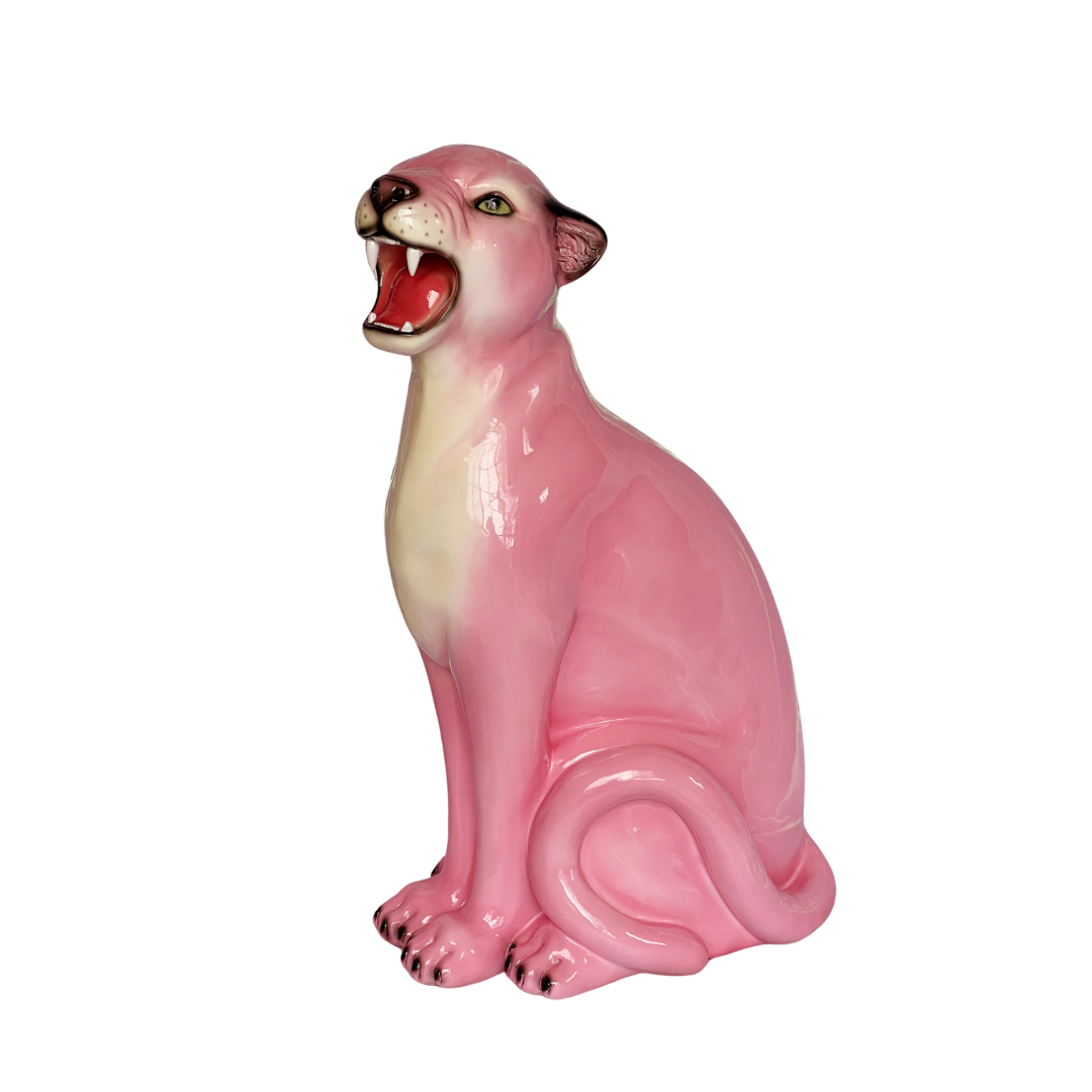 pink panther statue transparent background