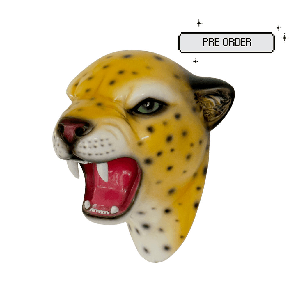 Pre-Order Saffron the Natural Leopard Wall Mounted Head