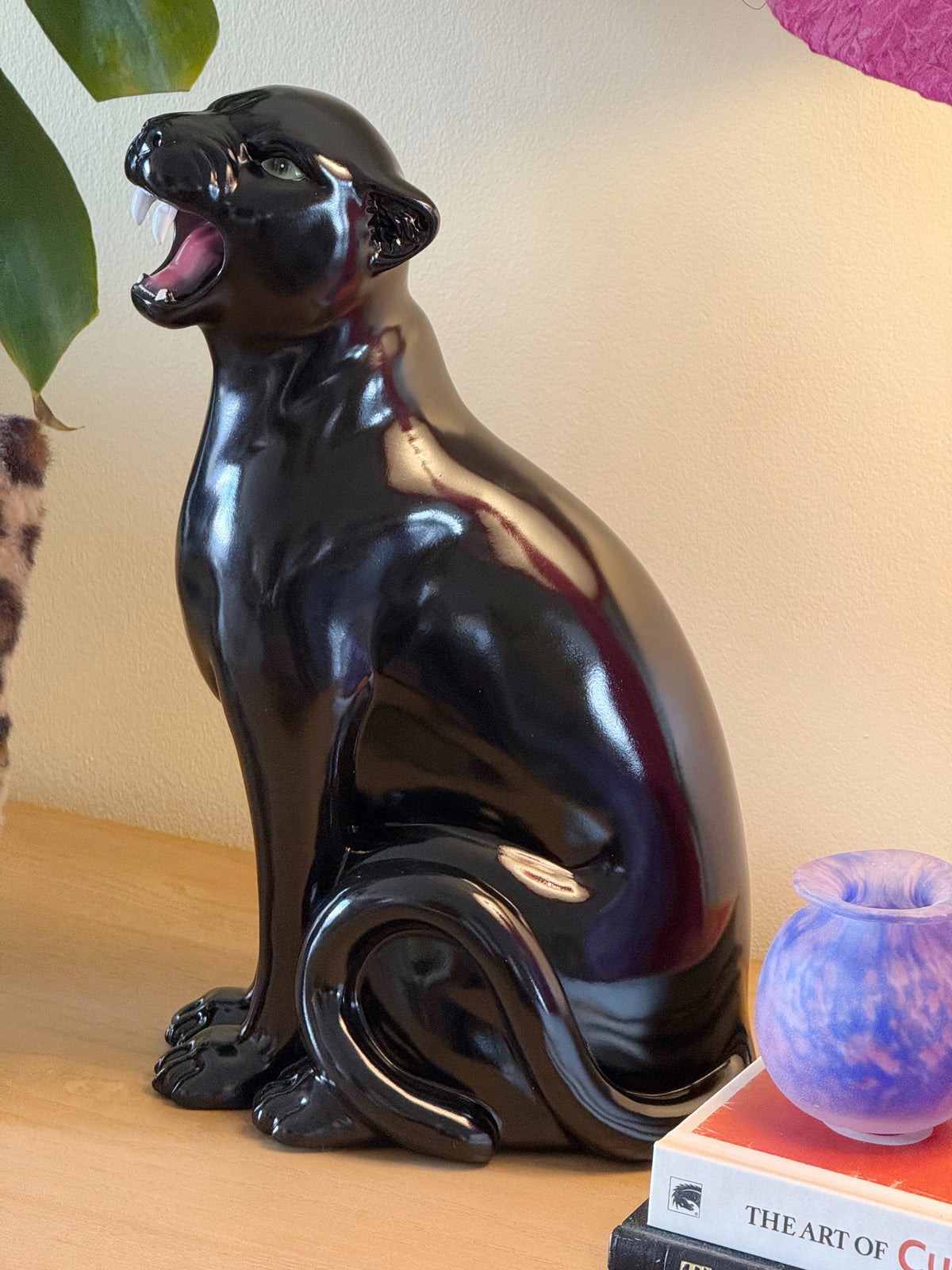 Shadow the Little Black Panther Statue