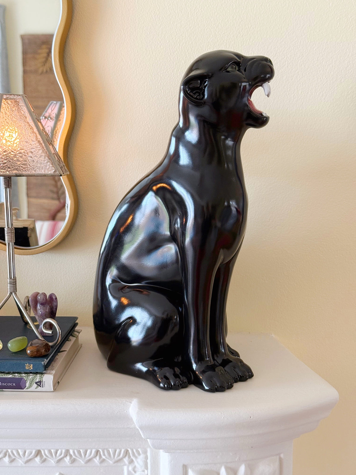 Shadow the Little Black Panther Statue