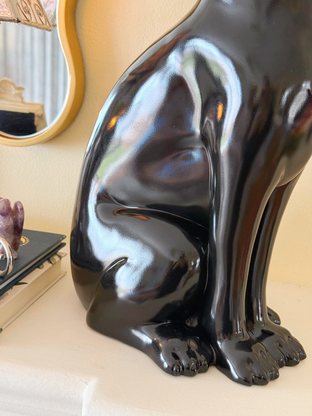Shadow the Little Black Panther Statue
