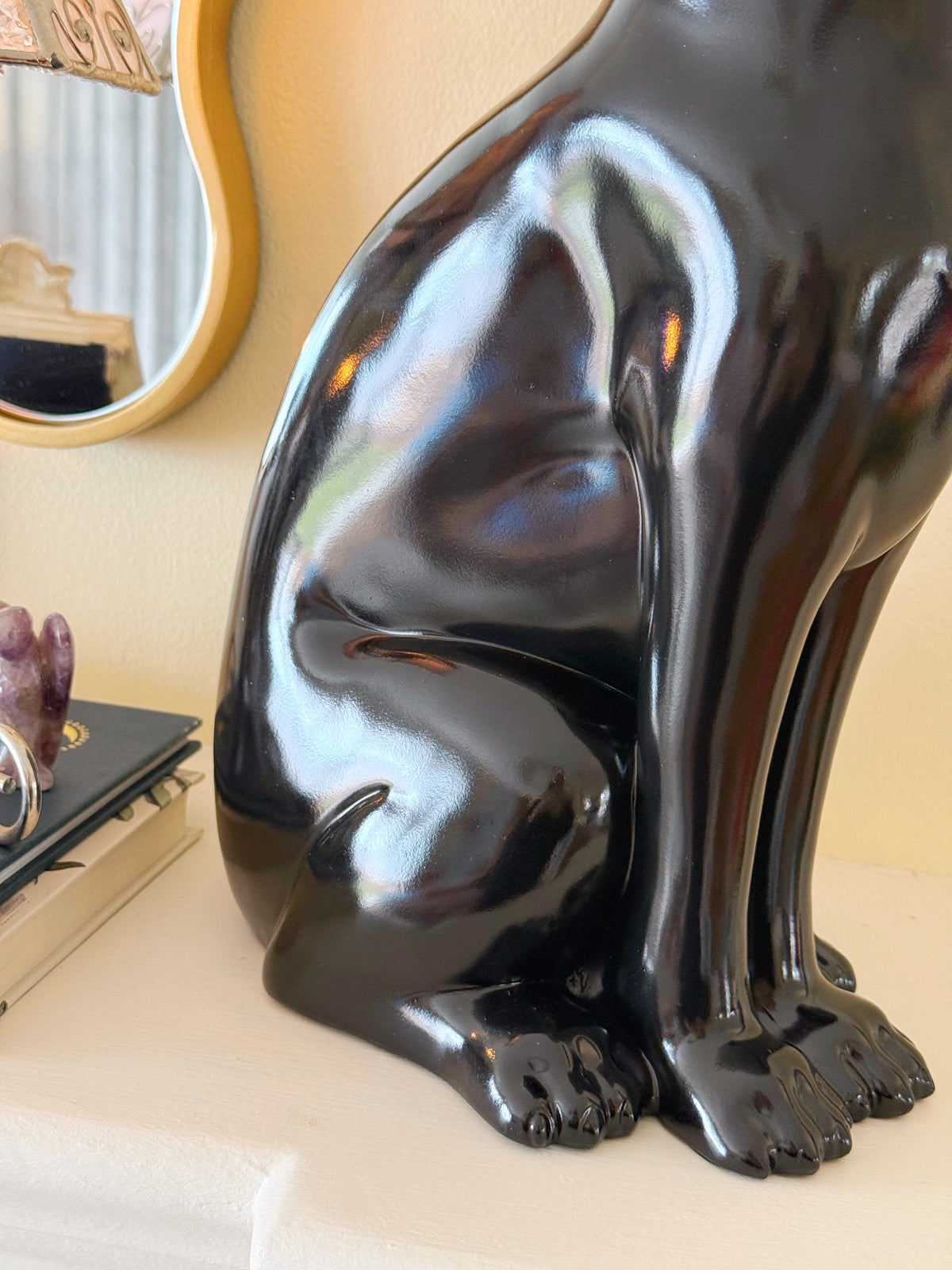Shadow the Little Black Panther Statue