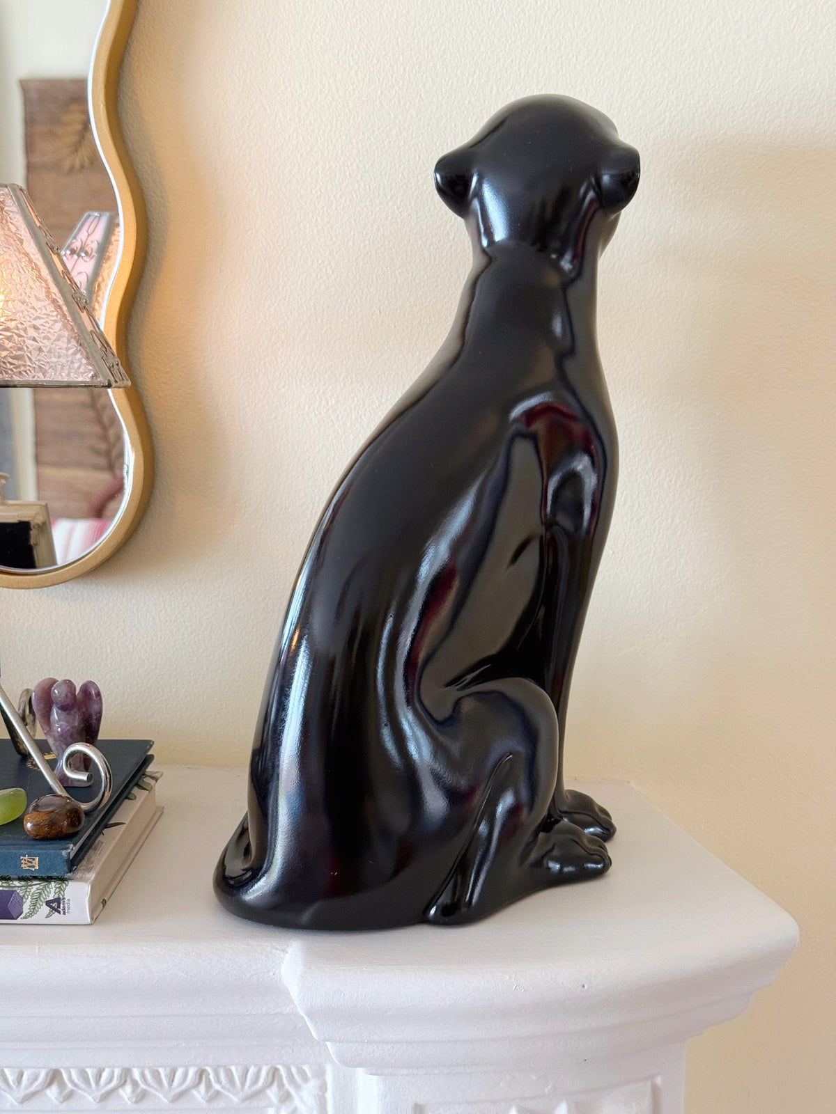 Shadow the Little Black Panther Statue