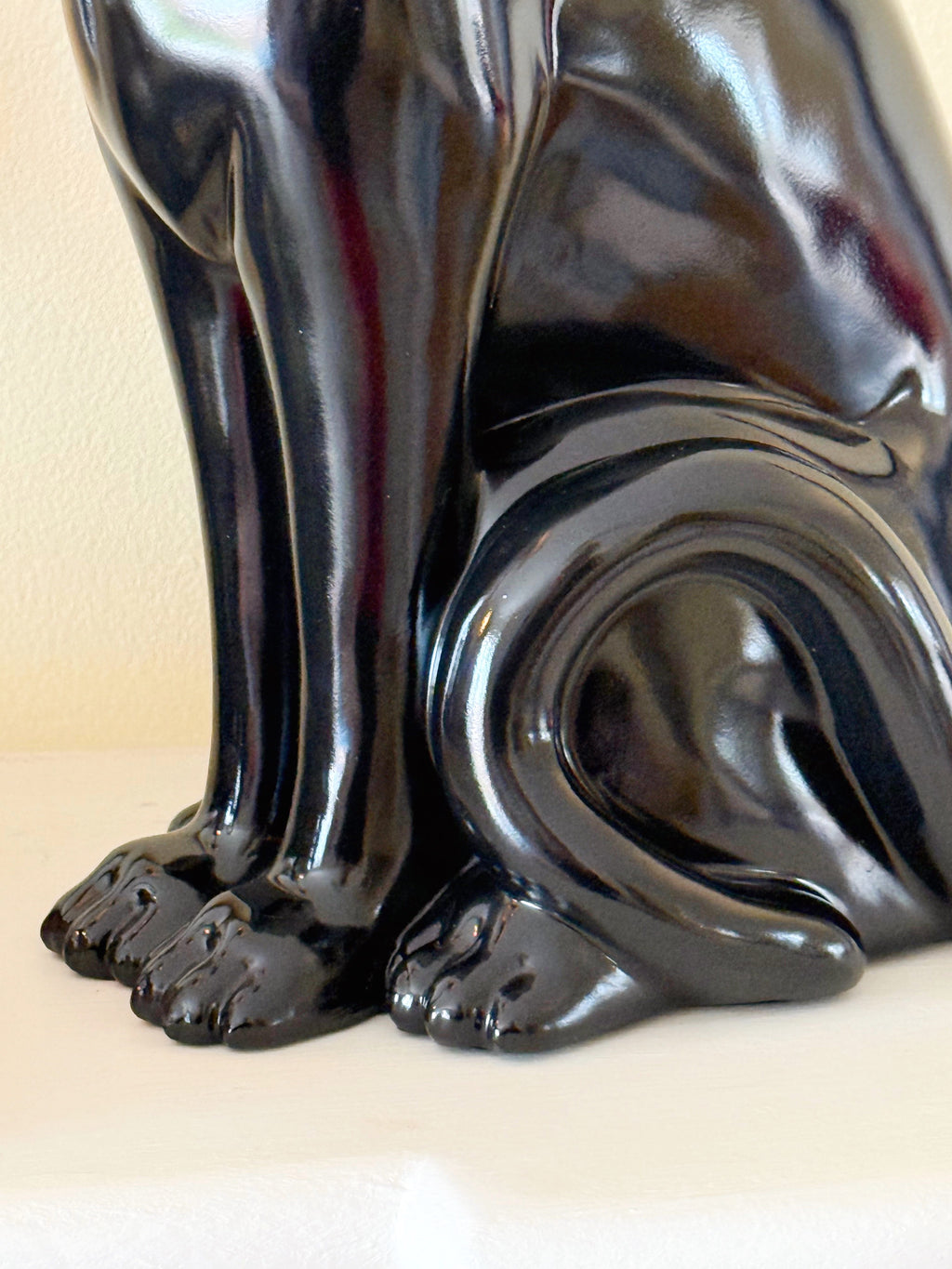Shadow the Little Black Panther Statue