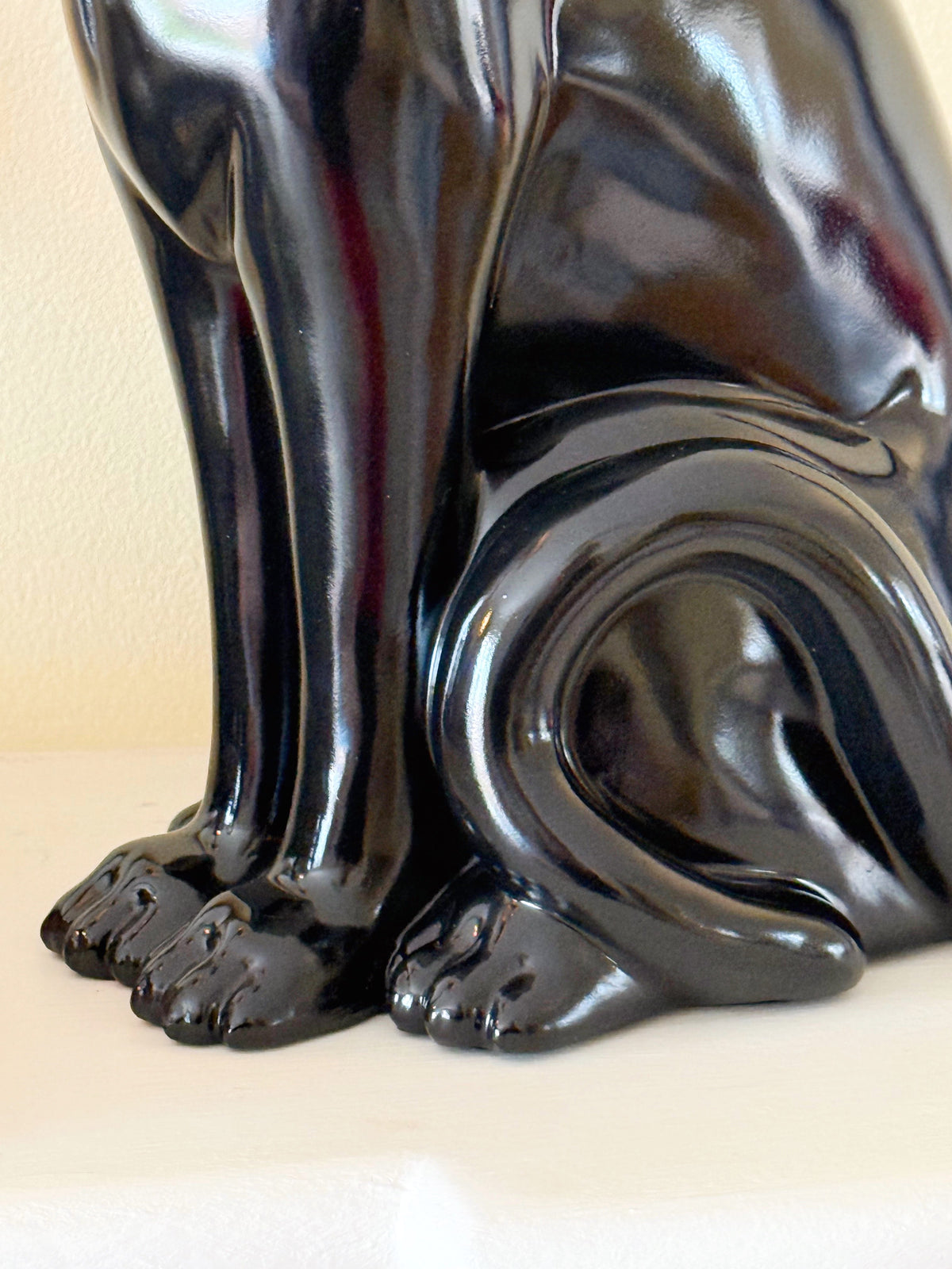 Shadow the Little Black Panther Statue