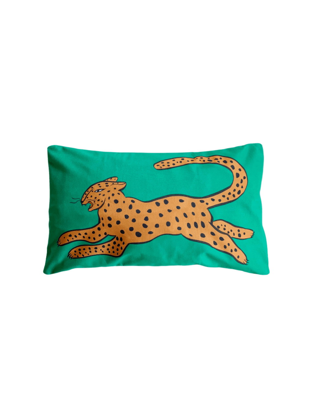 colourful leopard cushion cover
