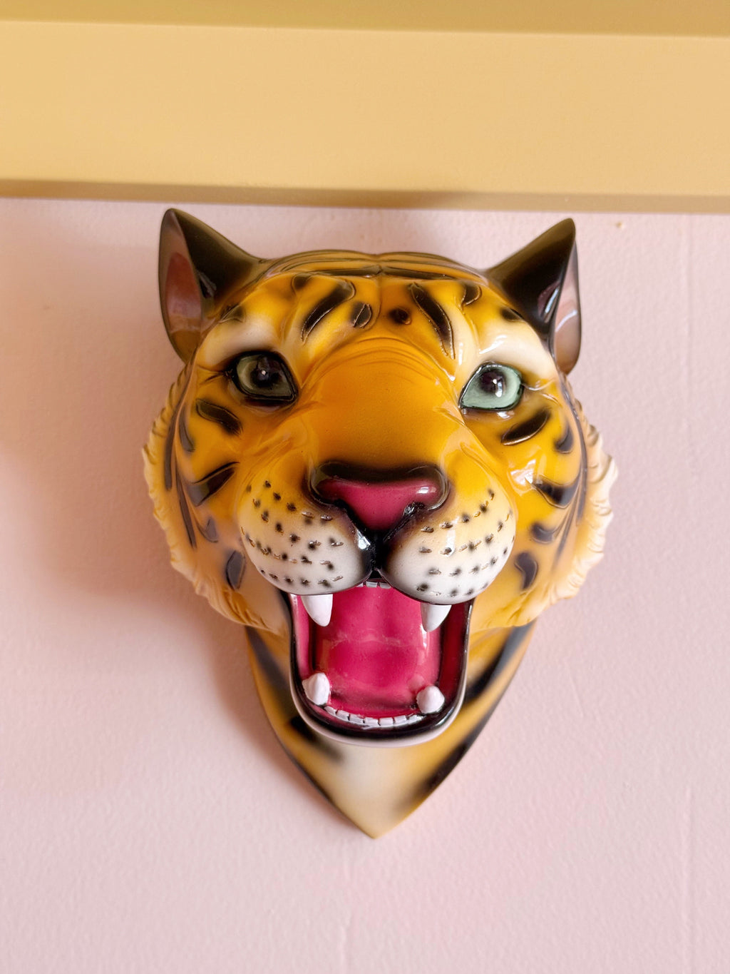 Blaze the Tiger Wall Mounted Head