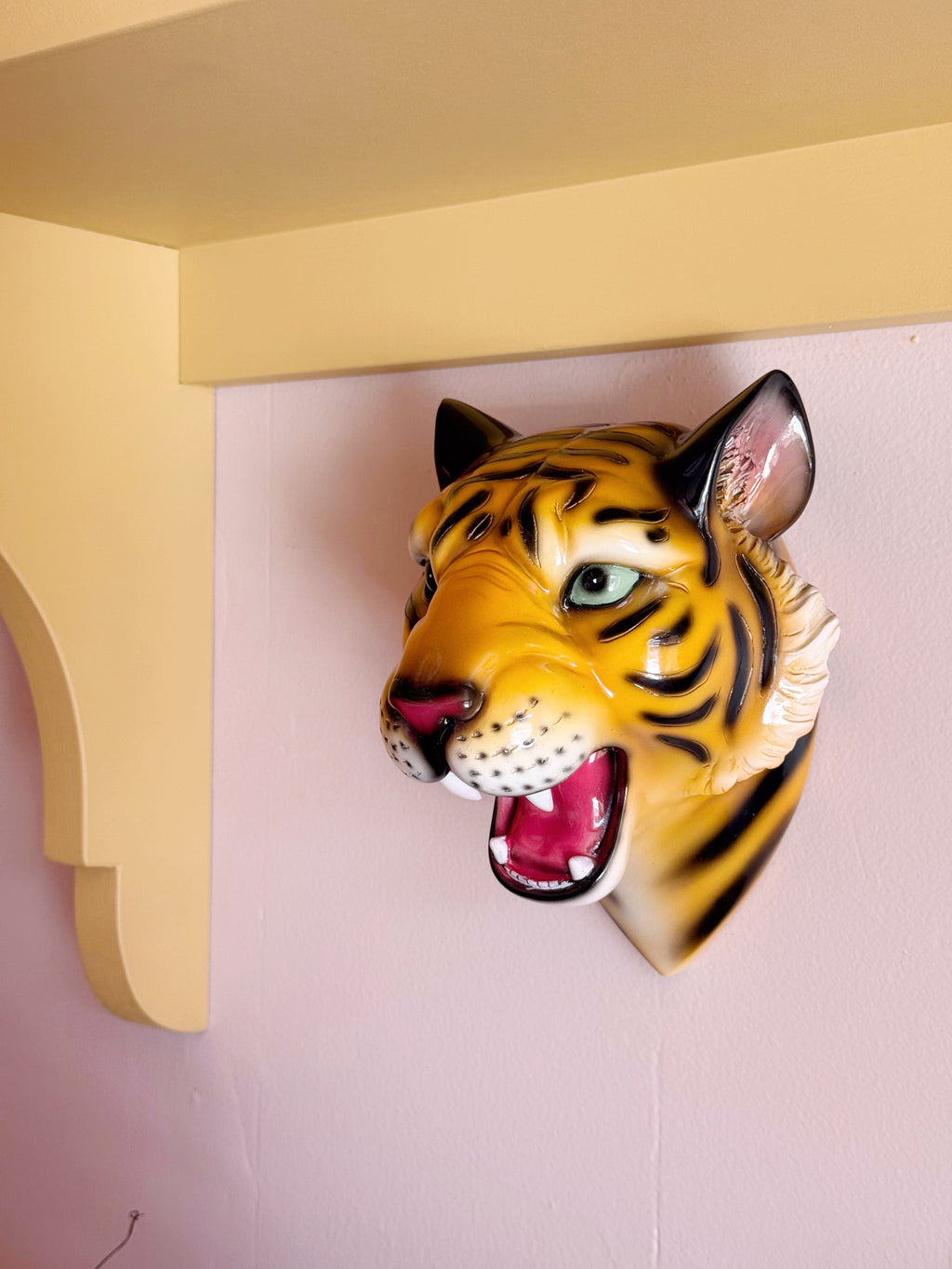 Blaze the Tiger Wall Mounted Head