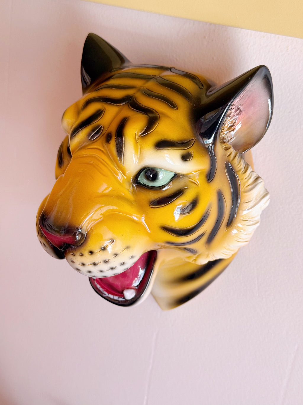 Blaze the Tiger Wall Mounted Head