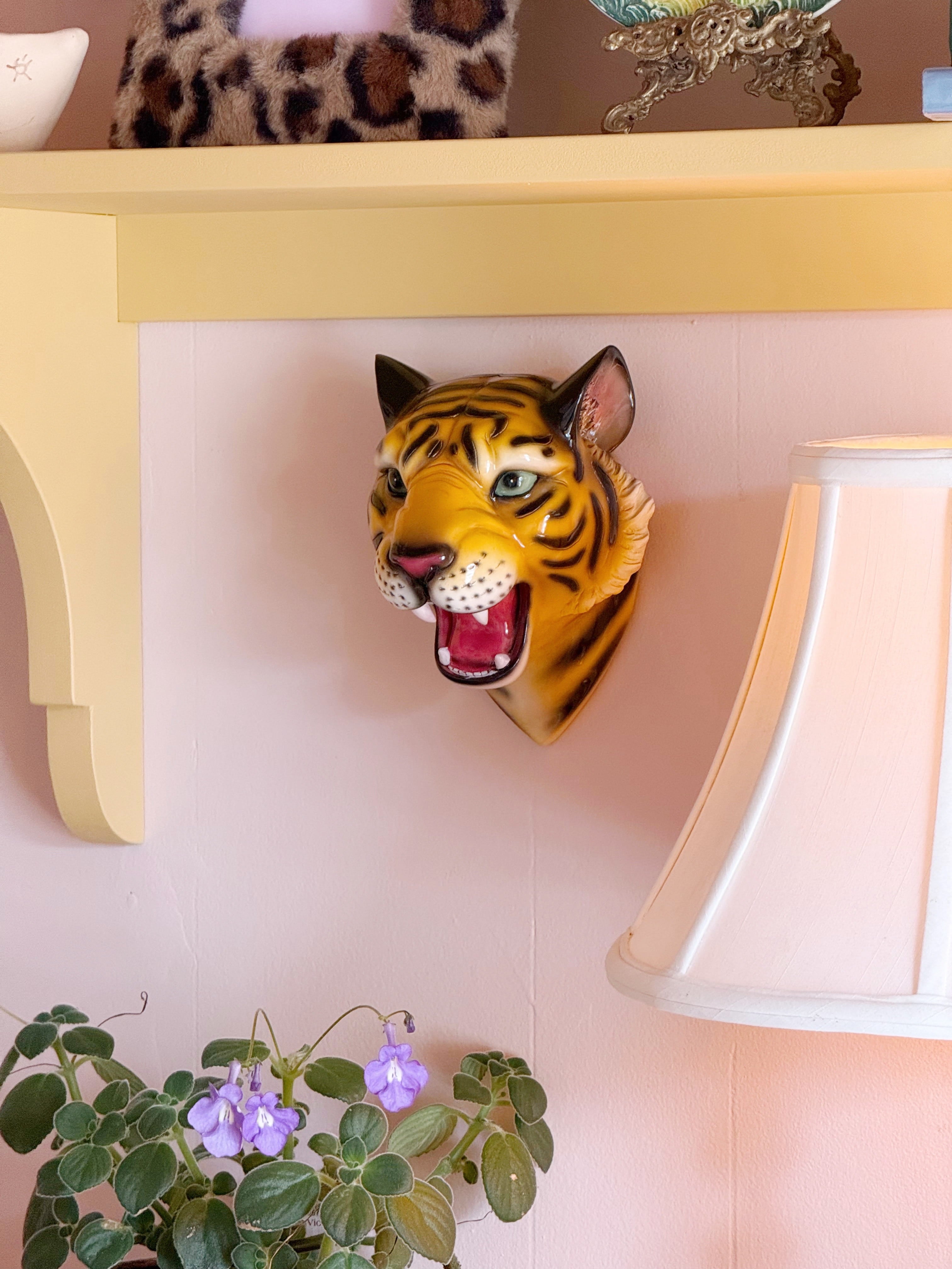 Pre-Order Blaze the Tiger Wall Mounted Head
