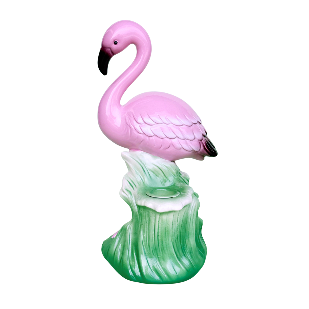 Flossie the Flamingo Candle Holder