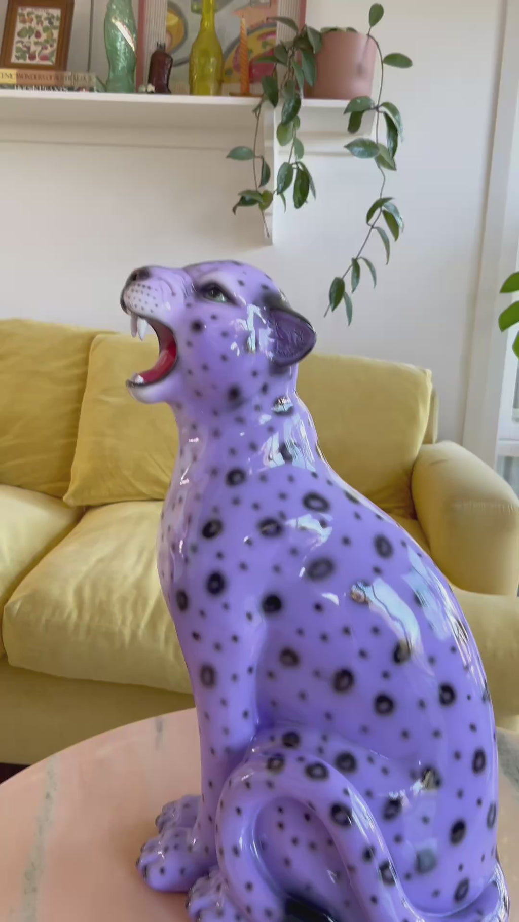 Wisteria the Purple Leopard