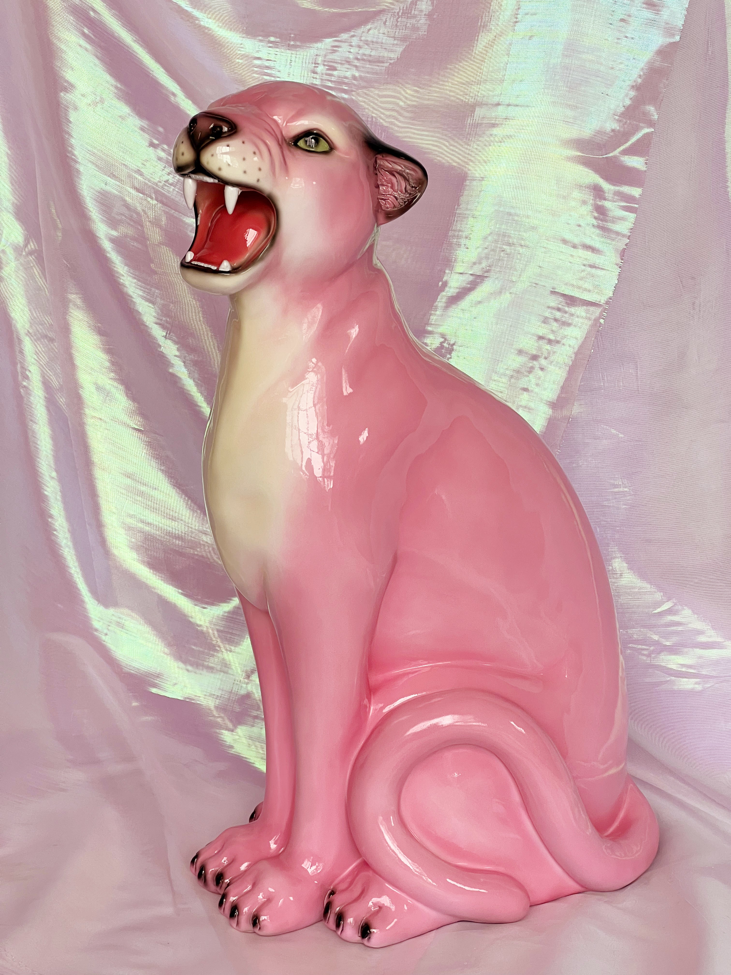 pink panther statue