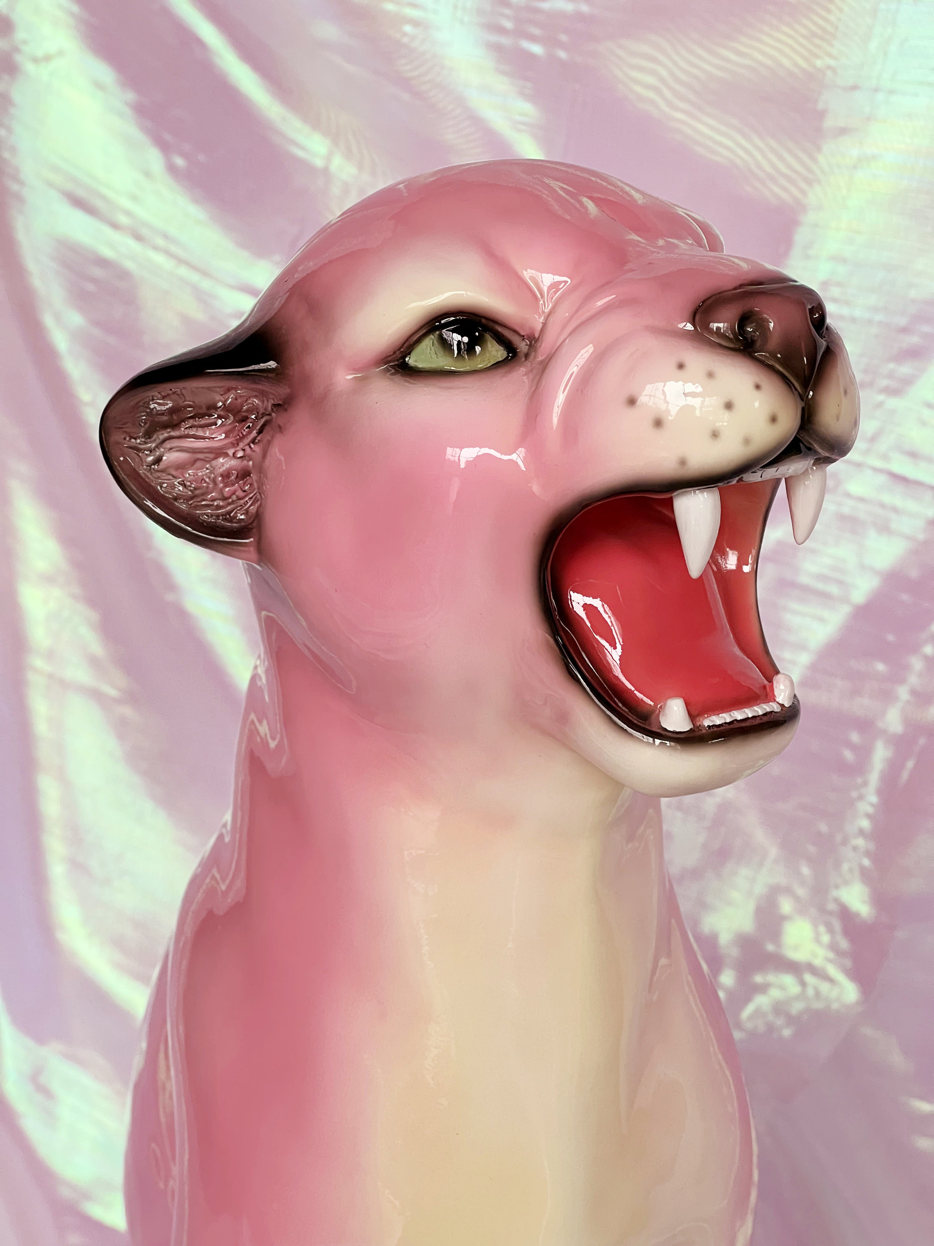 pink panther statue
