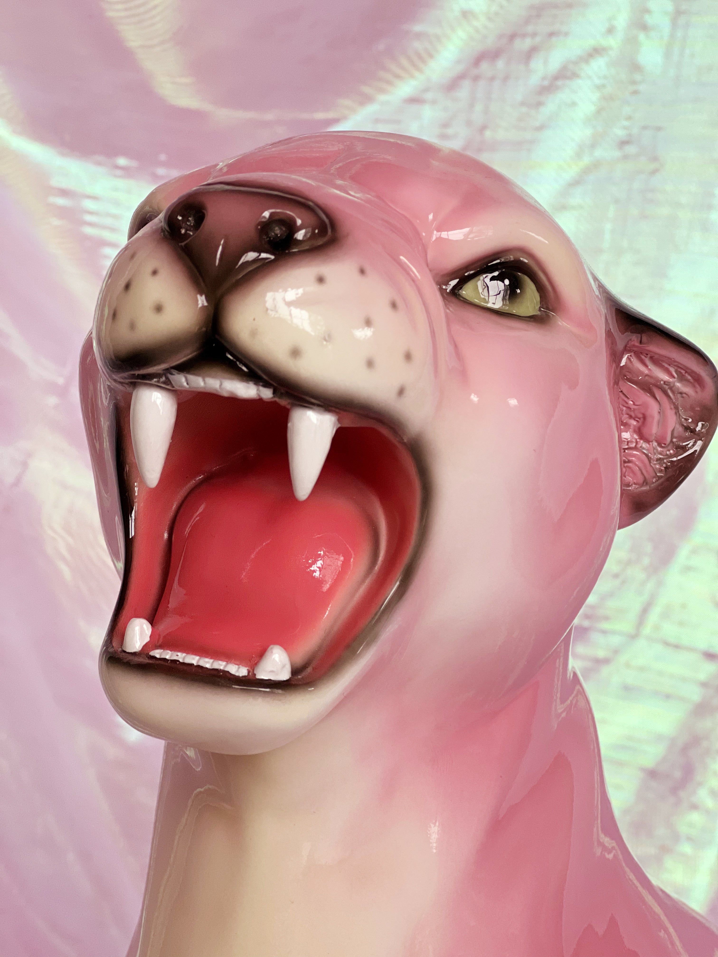 pink panther statue